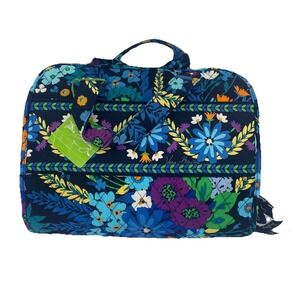Vera Bradley Hanging Organizer Bag Midnight Blues Retired Travel Cosmetic